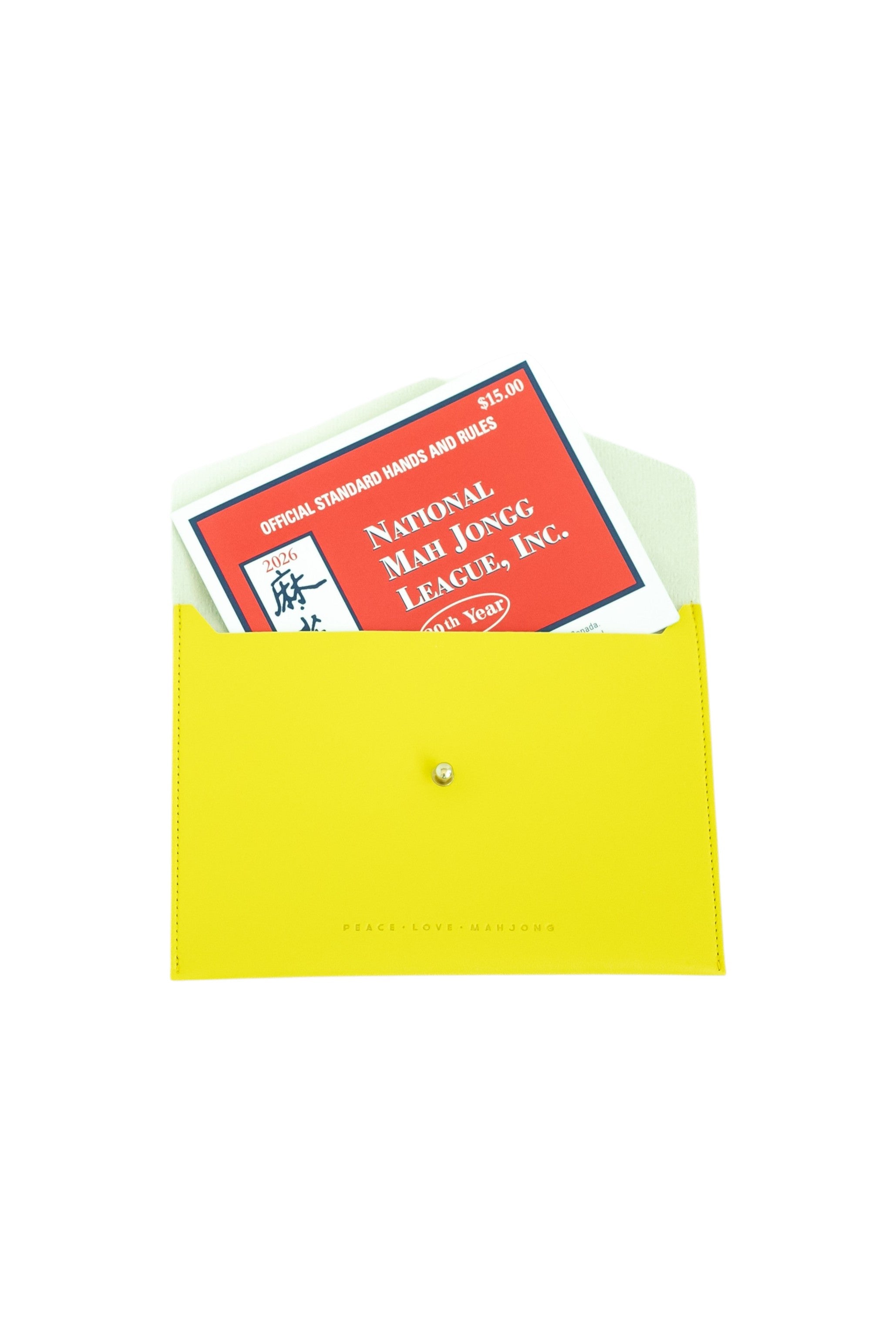 Card Clutch - Stylish Mahjong Card Protection – Peace Love Mahjong