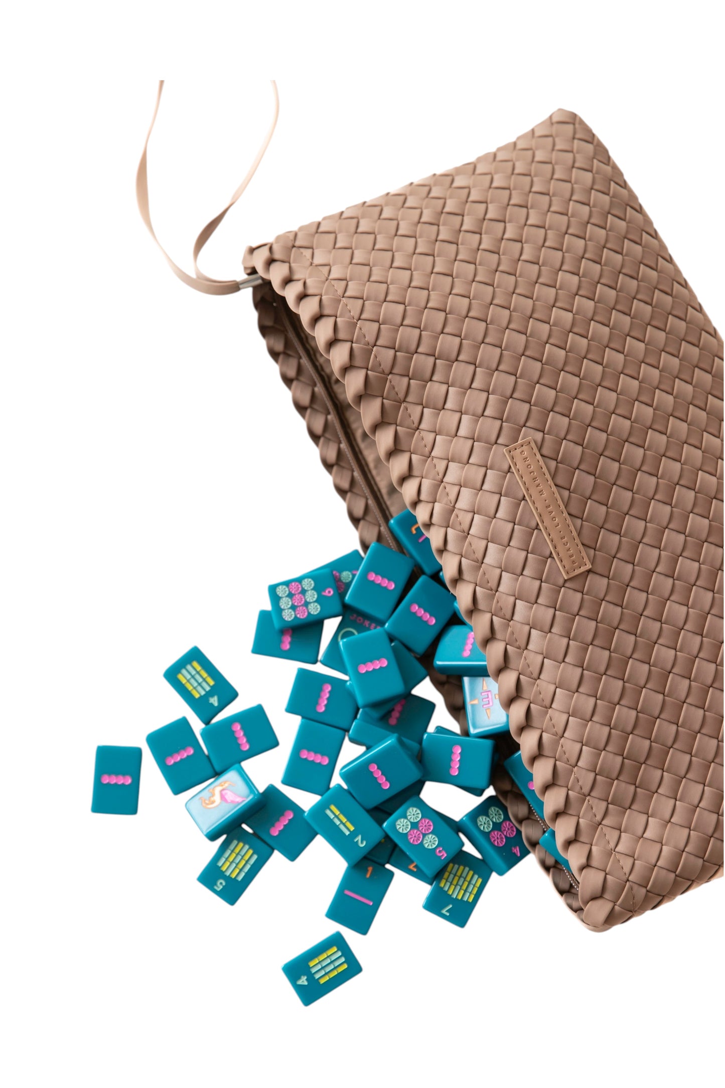 Woven Mahjong Tile Bag