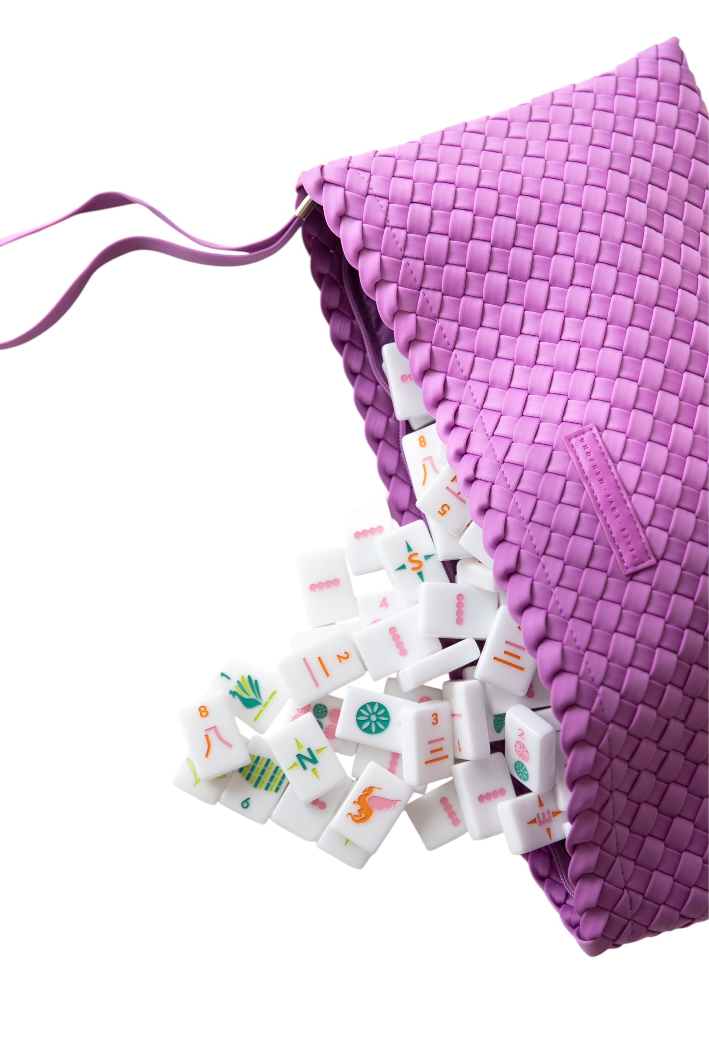 Woven Mahjong Tile Bag