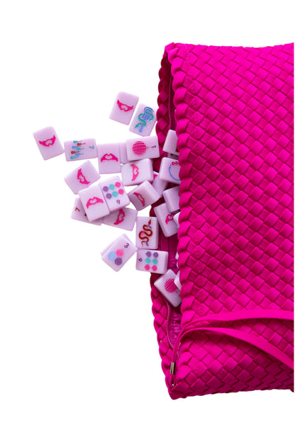Woven Mahjong Tile Bag