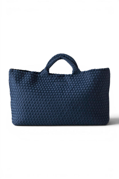 Mahjong Bag - Woven Carryall with Matching Tile Pouch