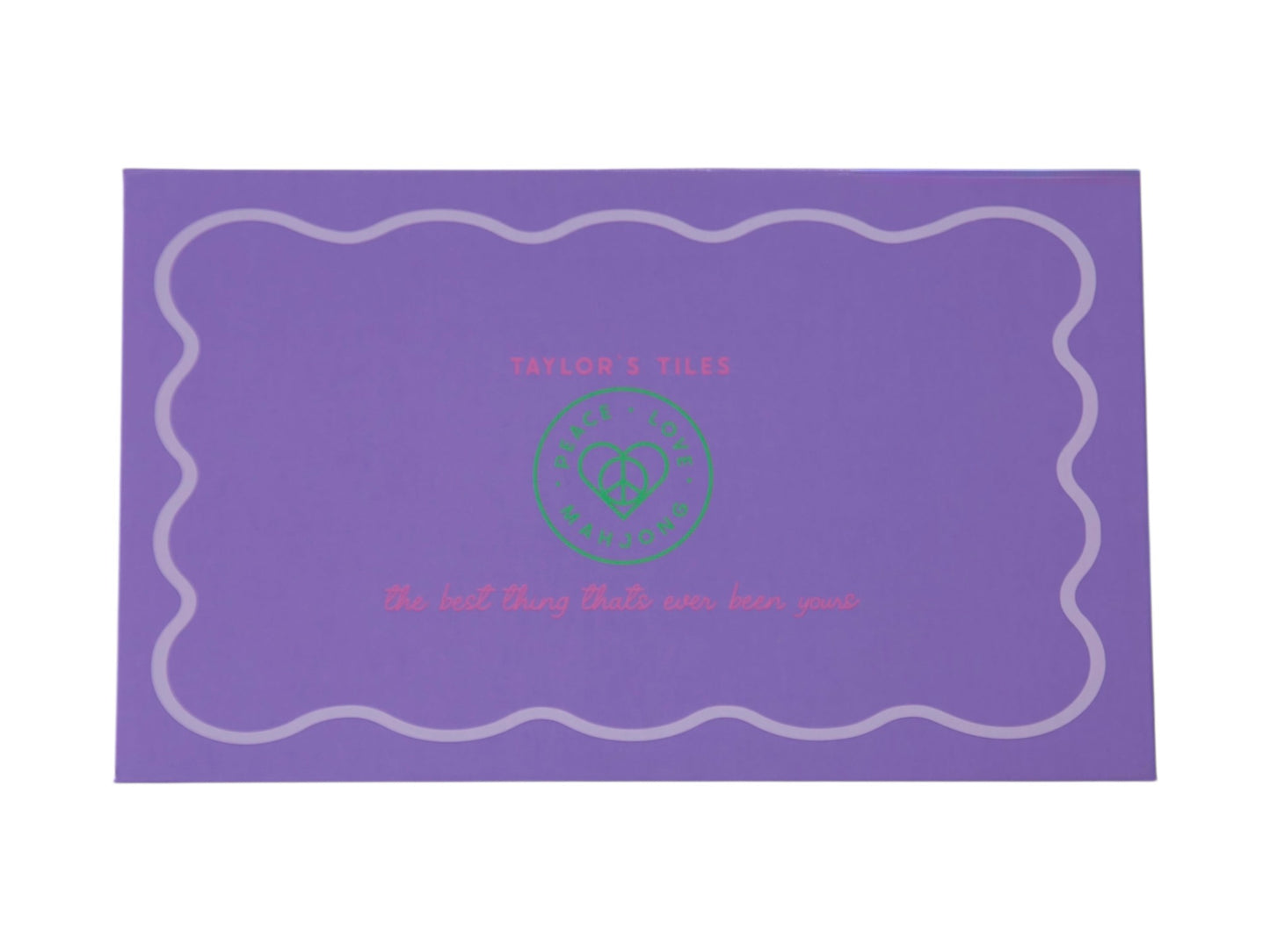 Taylor's Tiles Mahjong Tiles + Tile Pouch