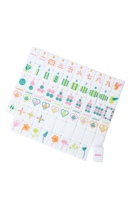 OG Mahj Tiles & Pouch - Vibrant Vibes + Dice - Wholesale