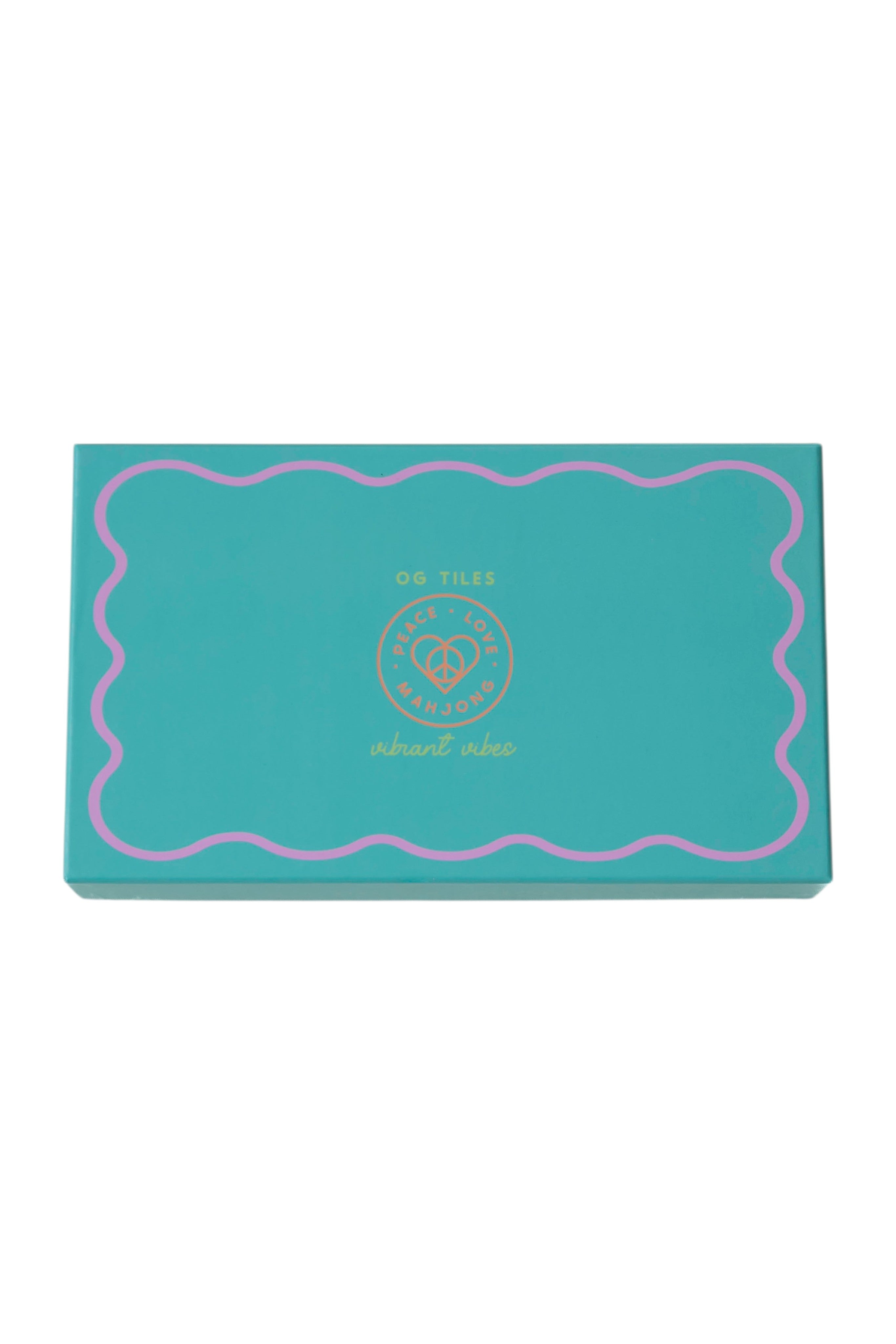 OG Mahj Tiles & Pouch - Vibrant Vibes + Dice – Peace Love Mahjong