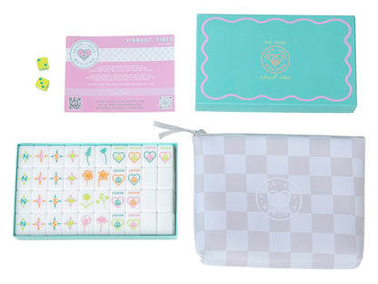 OG Mahj Tiles & Pouch - Vibrant Vibes + Dice - Wholesale