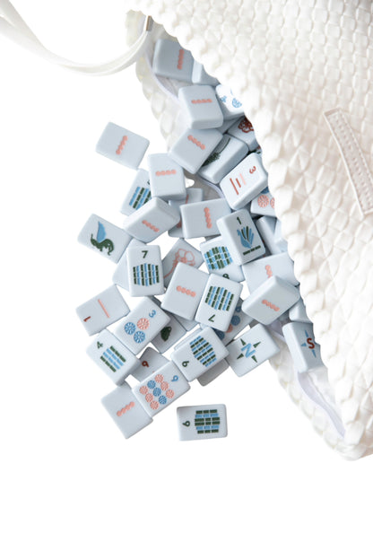 Woven Mahjong Tile Bag